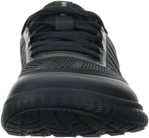 WHITIN Mens Wide Toe Box Road Running Shoes Width Zero Drop Barefoot Sneakers Tennis Size 12 12W Gym Walking Sport Width Cushion Trainers Outdoor Travel Track Black 46