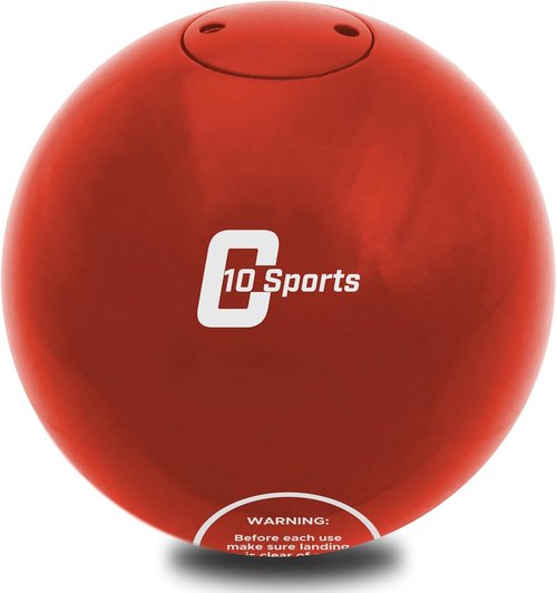 10Cent Sports Iron Shot Put - Durable Weighted Design for Training | Available in 2.7kg to 7.2kg (6lb to 16lb)