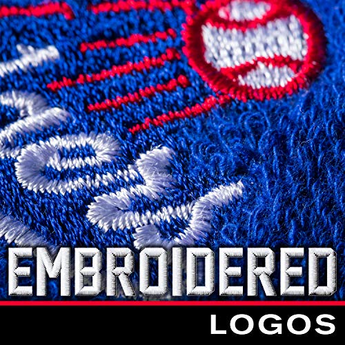 MLB Team Logo Sweat Wristbands - 2.5" Adjustable Pair