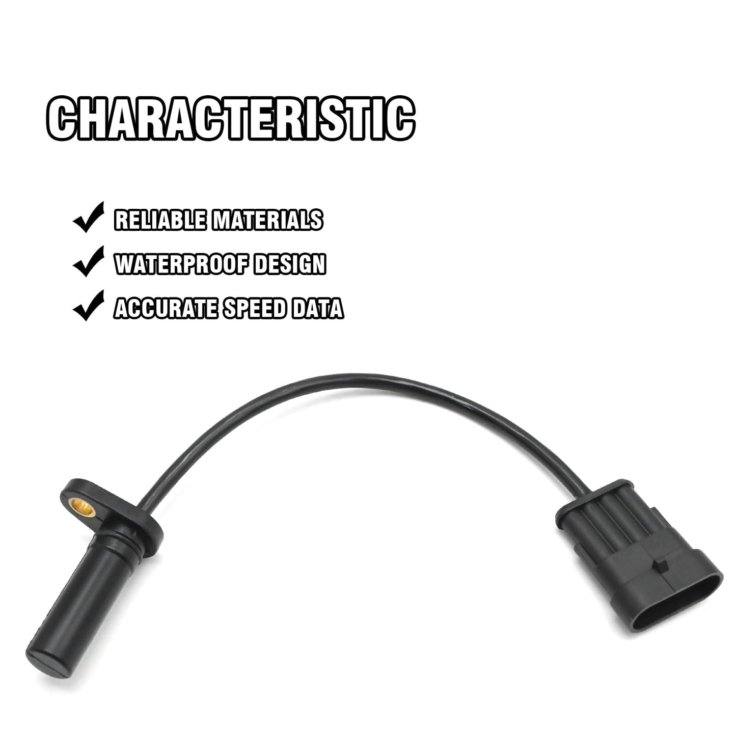 LIDSCURA 614252 Speed Sensor Kit，Replacement for E-Z-GO Electric RXV Vehicles 2012.5-Up