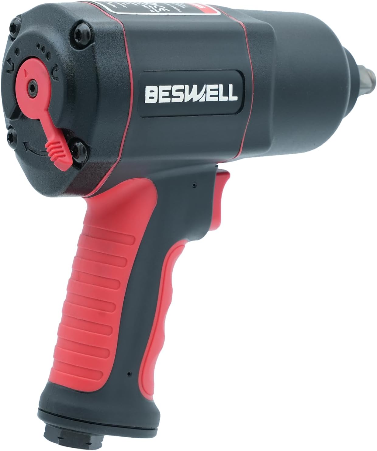 High Torque Air Impact Wrench 1/2" - 1180 Ft-Lbs Max Loosen Torque by BESWELL®