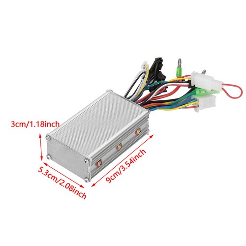 Honio Brushless Motor Controller, Scooter Motor Controller, 202g for Bicycle Accessory Electric Bicycle Bike Owners Electric Scooter Bike Accessory Bike Lover