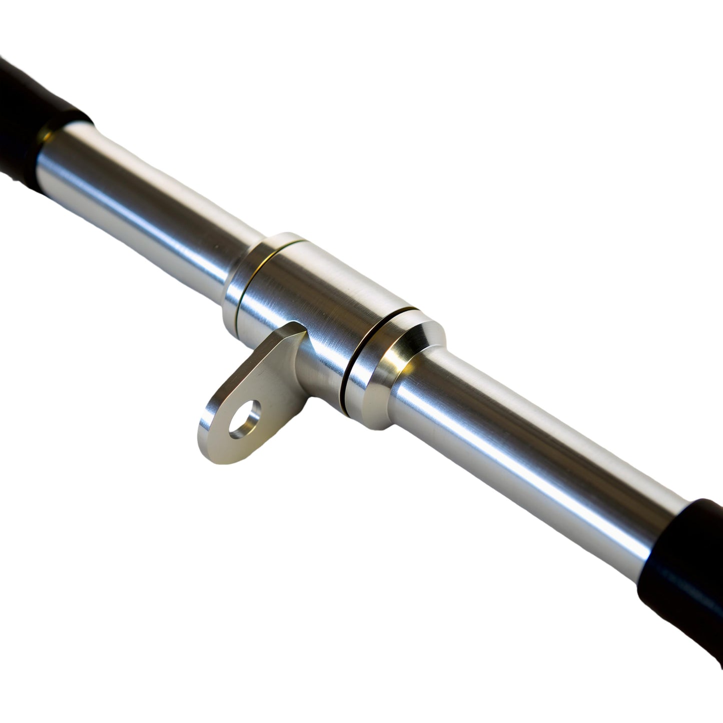 qibylift Barbell Exerciser Cable Attachment For Cable Machines, Lat Pull Down Cable Machine Attachments, Tricep Press Down Bar, Revolving Straight Curl Pulldown Bar (20 Inch)