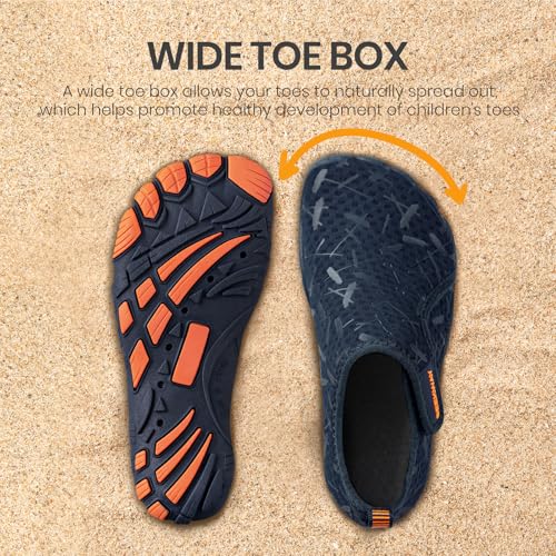 Kids Barefoot Water Shoes - Quick-Dry Sand Shoes for Beach & Pool
