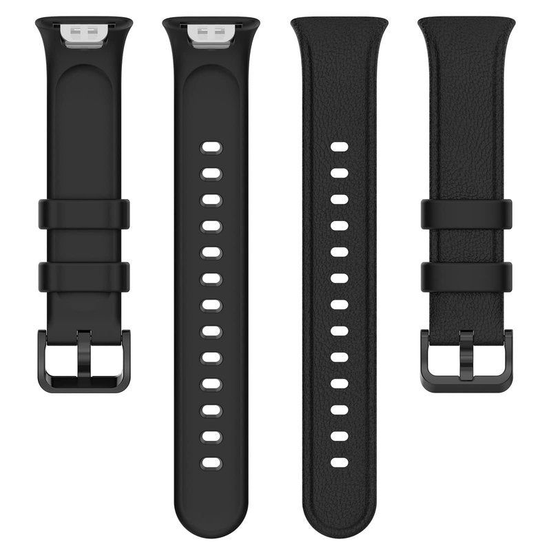 LOKEKE Compatible with Xiaomi Mi Band 7 Pro Replacement Band - Silicone Replacement Wrist Watch Band Strap Compatible with Xiaomi Mi Band 7 Pro(Silicone Black)