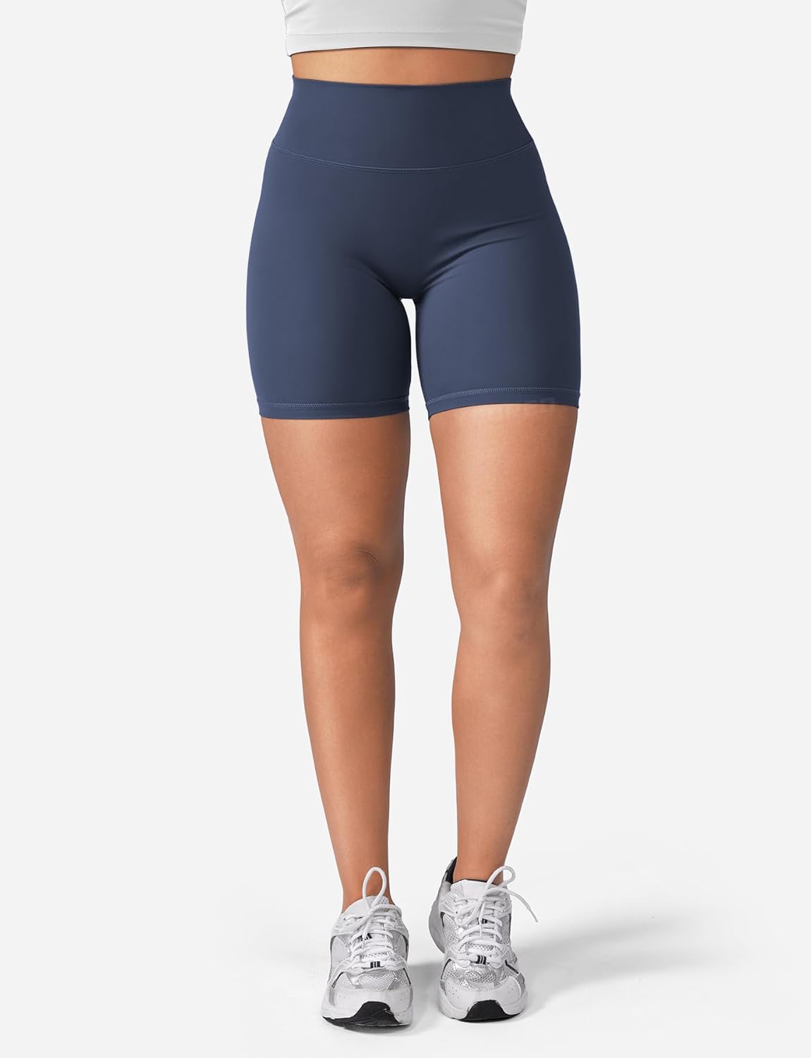 YEOREO Women's High Waist Biker Shorts - Tummy Control & Scrunch Design | 3.6", 4.5", 6" Options