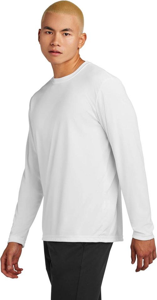 Clothe Co. Men's Long Sleeve Tee - Moisture-Wicking Dry Fit T-Shirt | Available in Big & Tall