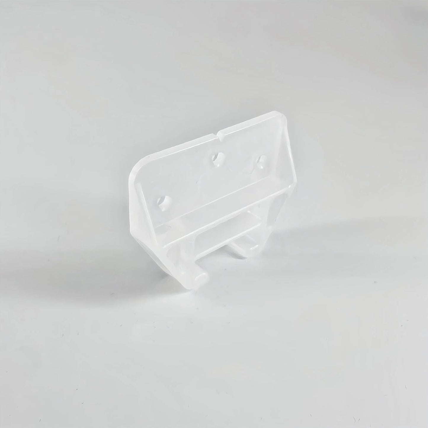 CAMGJORT(12 PCS) Drawer Guides Center Mount 2-7/16 x 1-7/8 x 1/2 Plastic Drawer Track Guides with Screws for Dresser Furniture Cabinet Closet Drawer