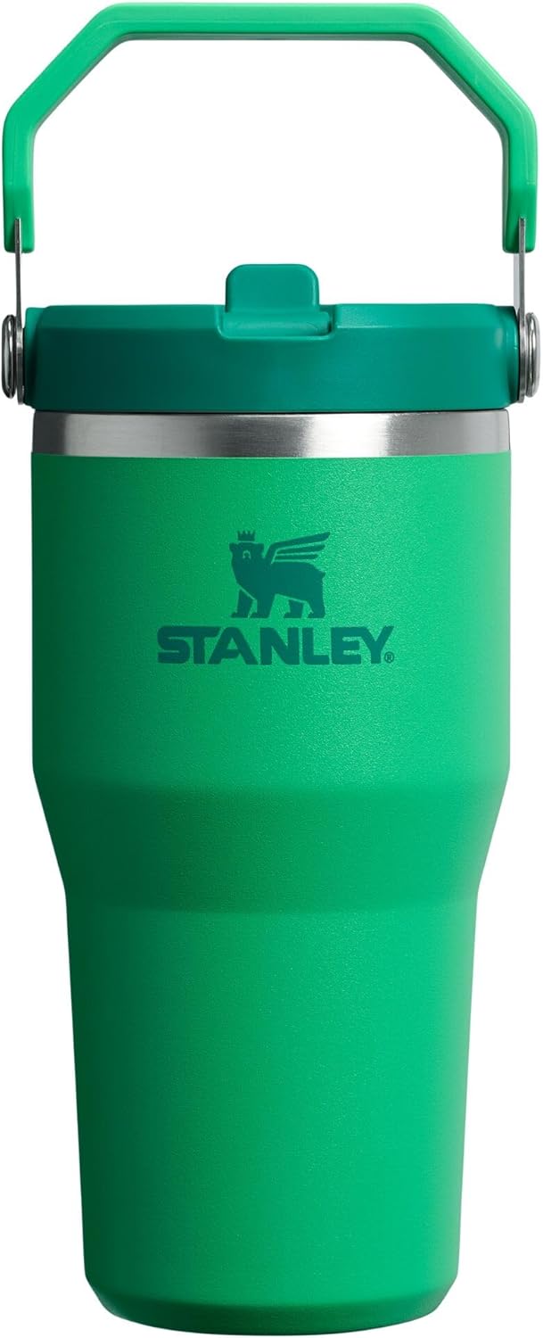 Stanley IceFlow 2.0 Tumbler - 20 oz Insulated Water Bottle with Flip Straw & Handle | BPA-Free | Meadow