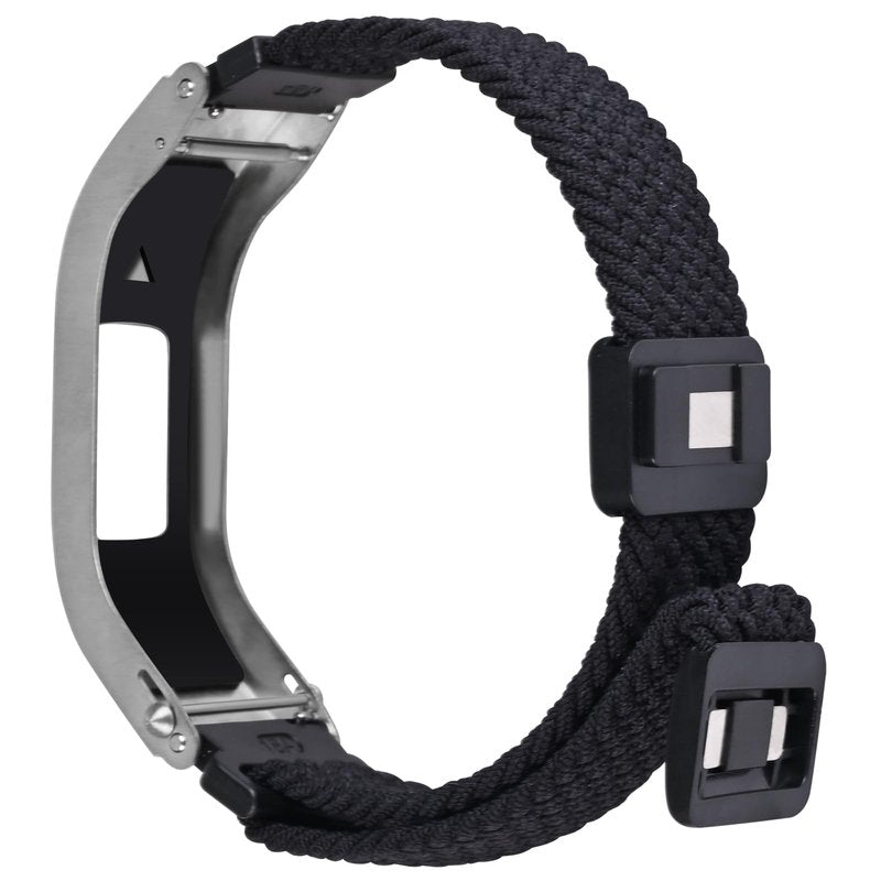 C2D JOY Braided Nylon band Compatible with vivofit 4 Activity Tracker Replacement Watchband with Metal Case-Midnight Blue