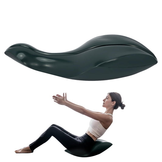 lukar Spine Corrector Pilates,Dolphin-Shaped OoV Pilates Equipment for Home Studio Use,Fitness Training Tool for Spine Exercises, Balance, Core Strengthening