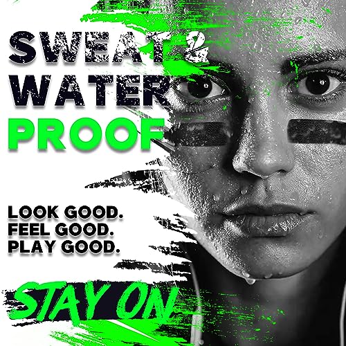Eye Black Stick - Anti-Glare, Sweat-Proof, Long Lasting - Black