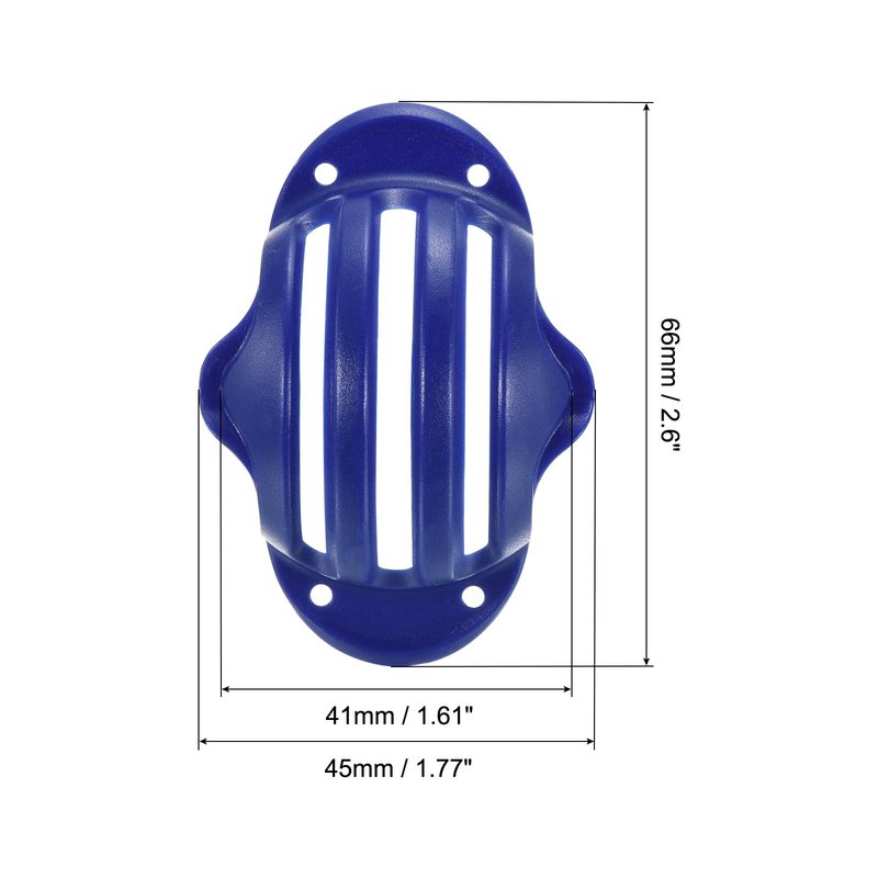 PATIKIL Golf Ball Liner, 3 Pack Line Marking Drawing Stencils Marker Alignment Tool for Golf Sport, Blue