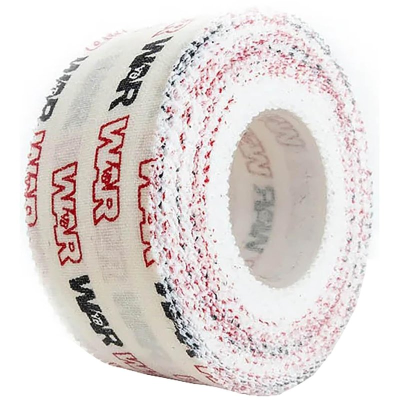 WAR Tape EZ Rip Premium Athletic Medical Sports Tape | No Sticky Residue | 30 ft Rolls | Best for Athletes & Trainers | Ideal for Fingers, Ankles, Wrists, and Equipment | 1 Inch (Pack of 12)