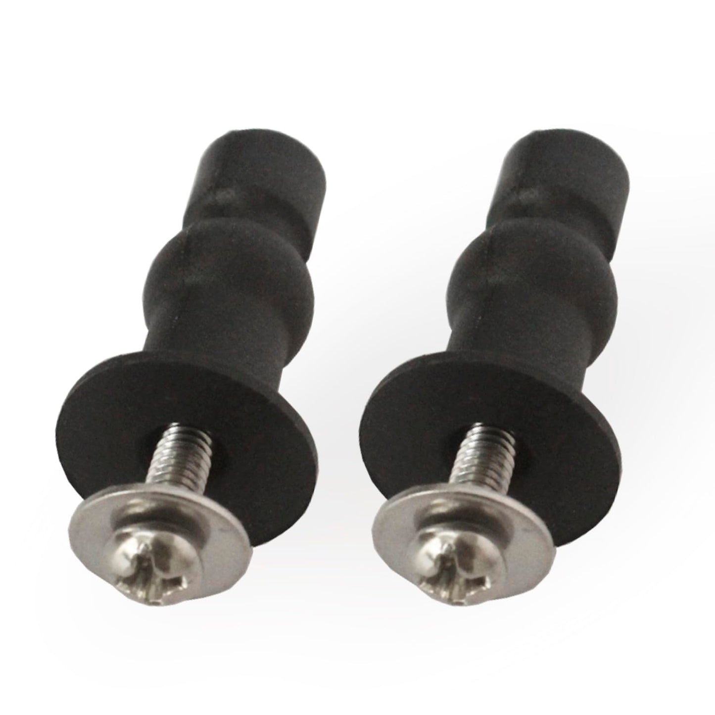 9mm Dia Toilet Seat Screws Compatible with Kohler Toilet Seat Anchors, Top Mounting Hinge Bolts Replacement Kit Can Replace K-85040 Anchor Nut, 2pcs