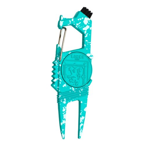 Links Golf Golf Divot Tool – 7 in 1 Multipurpose Divot Repair Tool – Lightweight and Compact Golf Divot Repair Tool with Ball Marker (1837 Drip)