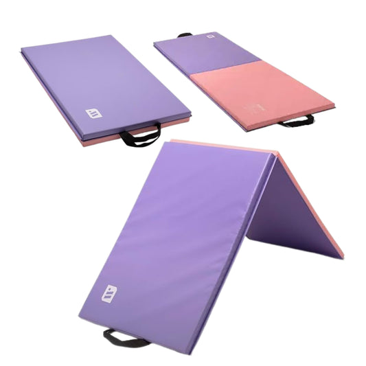 We Sell Mats Core Basic Personal Fitness & Exercise Mat - Foldable Lightweight EPE Foam - All Purpose Thick Gym Mat for Home Workout, Yoga, Pilates, Stretches & Floor Exercises (2' x 6' x 1.5")
