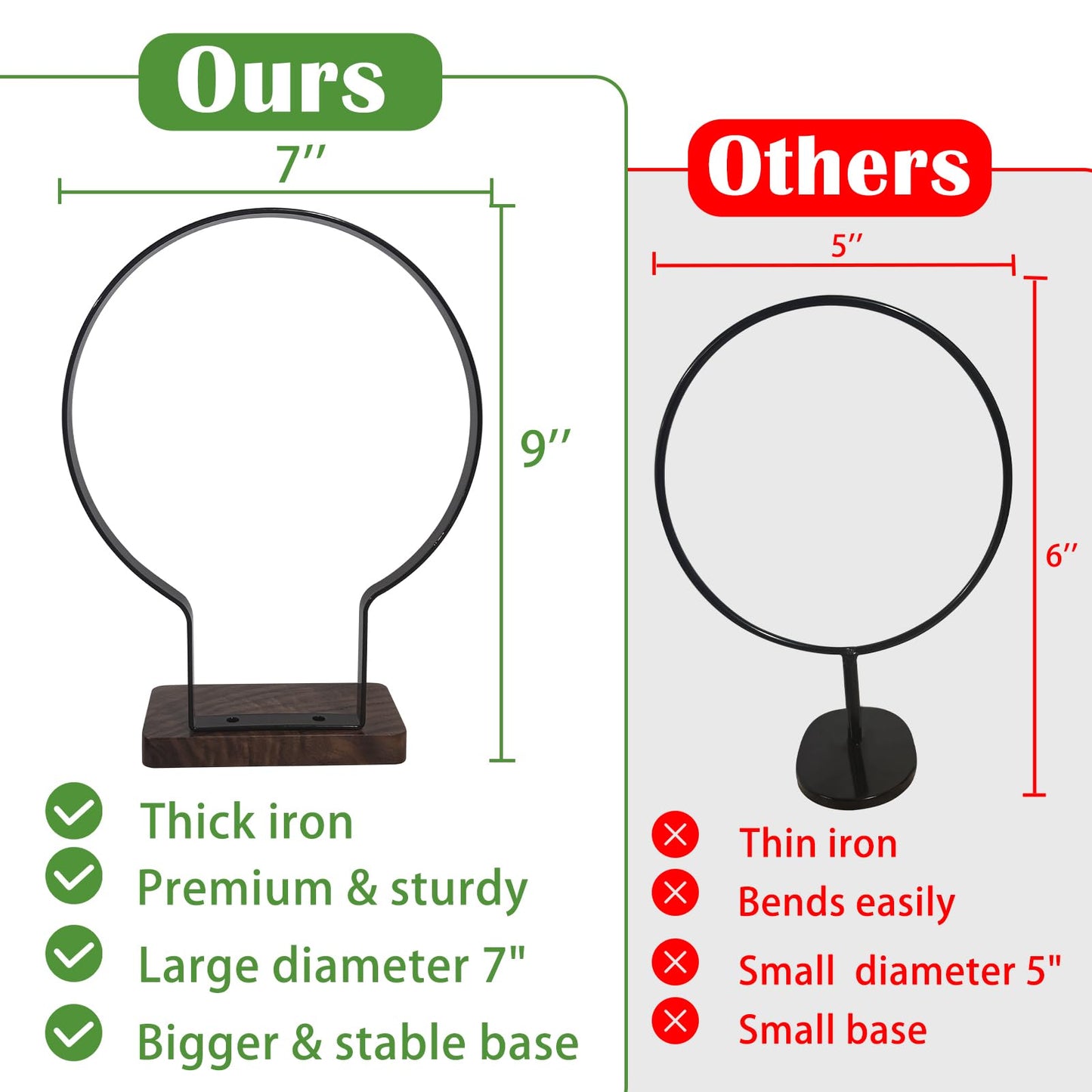 Basketball Holder Wall Mount, Black Walnut Ball Storage Wall Decorations for Basketball, Football, Soccer, Volleyball Collection, Stylish Basketball Rack Display for Home Decor (Black Wood-4 Packs)