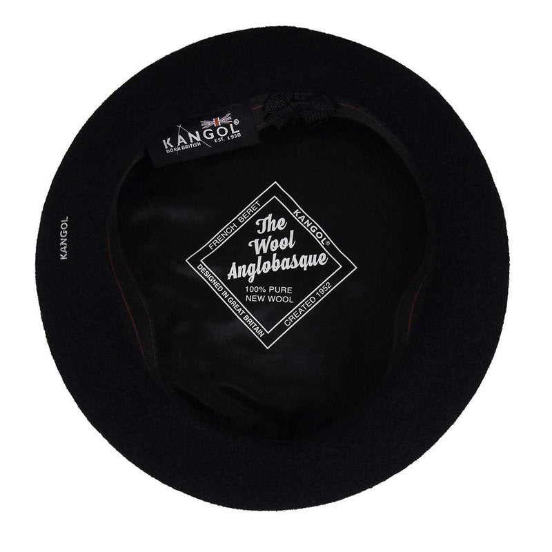 Kangol Anglobasque Beret - Black/M