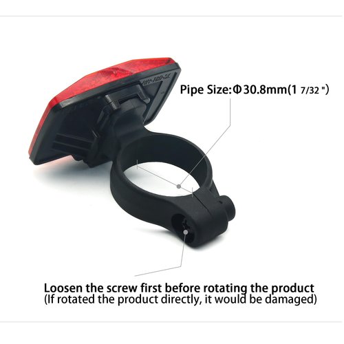 KOPPANG Bike Rear Reflector for Seatpost