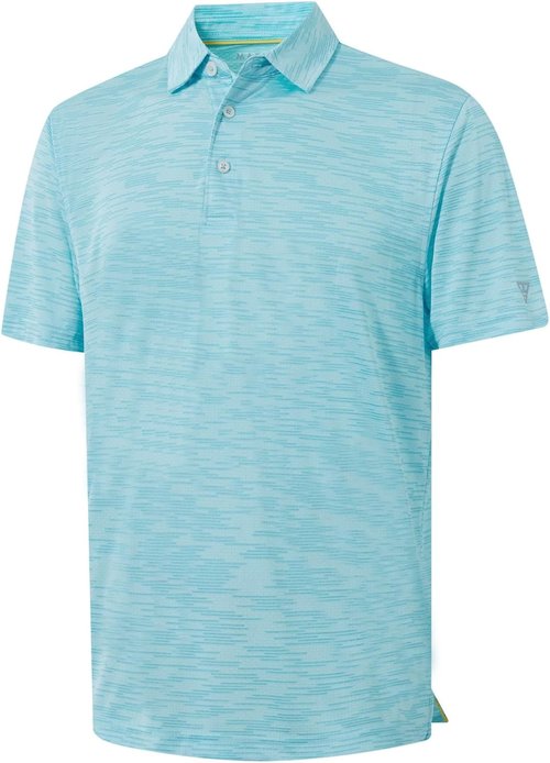 M MAELREG Men's Golf Shirts - Ultra-Light, Soft Performance Polo with Quick Dry & UPF 30+ | Short Sleeve