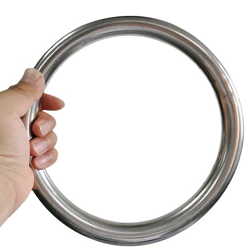Wing Chun Stainless Steel Ring for Martial Arts Training, Durable and Rust-Resistant, Ideal for Kung Fu, Fitness, and Strength Conditioning