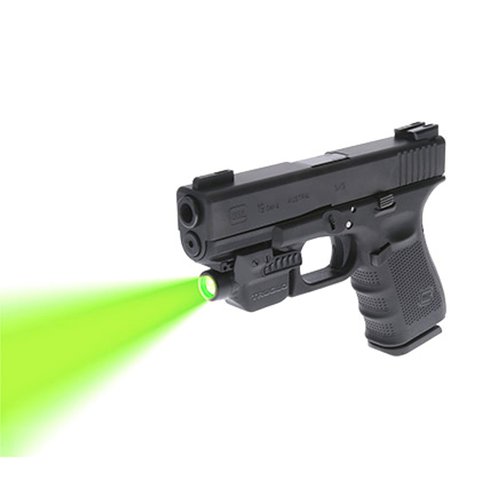 TRUGLO Sight Line 100 Lumen Compact Durable Lightweight Rechargeable Handgun Light, Green
