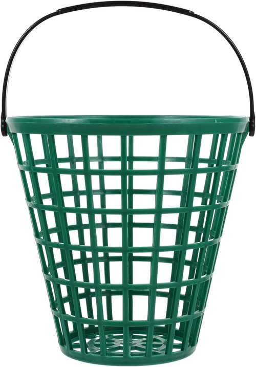 BESPORTBLE Golf Ball Basket - Durable Container with Handle for Easy Transport | Ideal for Golf Ranges