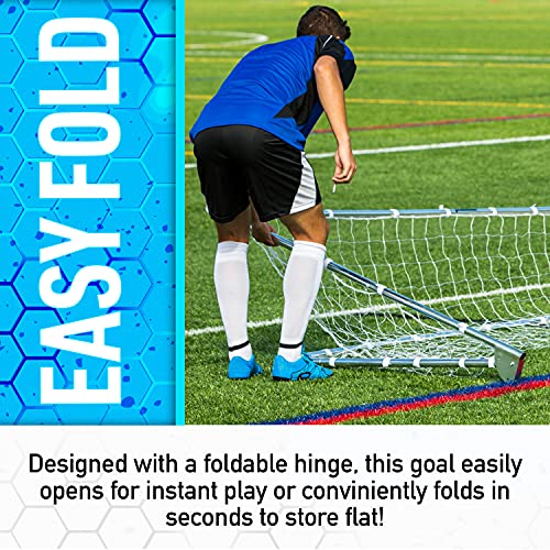 All-Weather Soccer Goal Replacement Net - 6' x 12' White