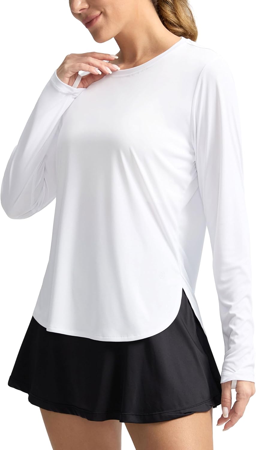 Skiennix Women's Sun Shirt - UPF 50+ Long Sleeve UV Protection for Outdoor Activities | Lightweight Quick-Dry