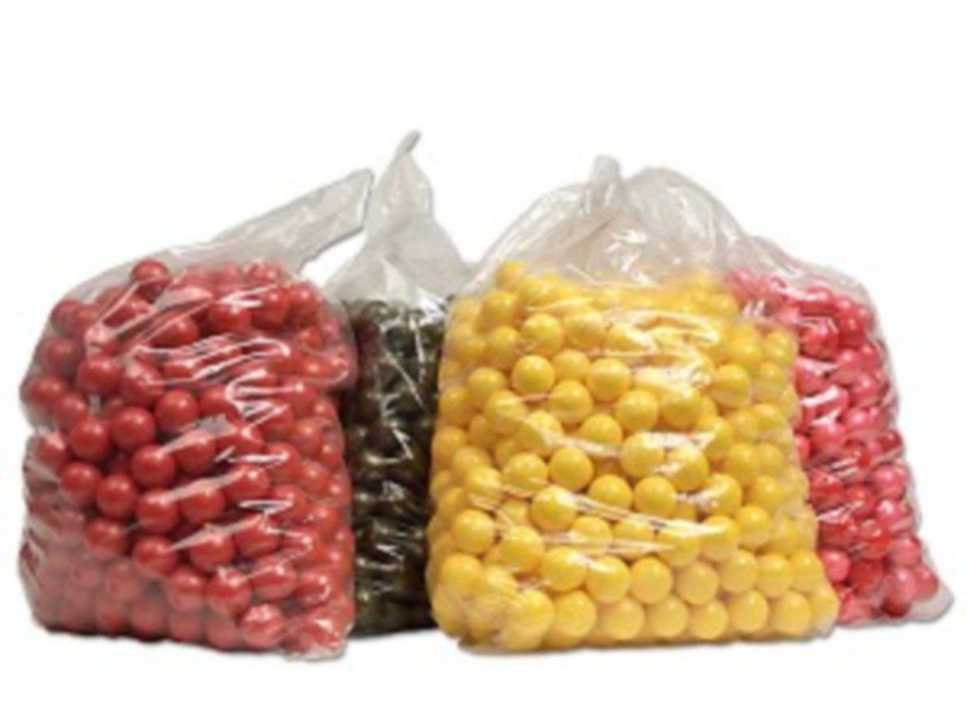 Loader Paintball 500 Rounds Basic Training Paintballs - .68 Caliber - Color May Vary (Orange/Yellow) (Orange/Yellow)