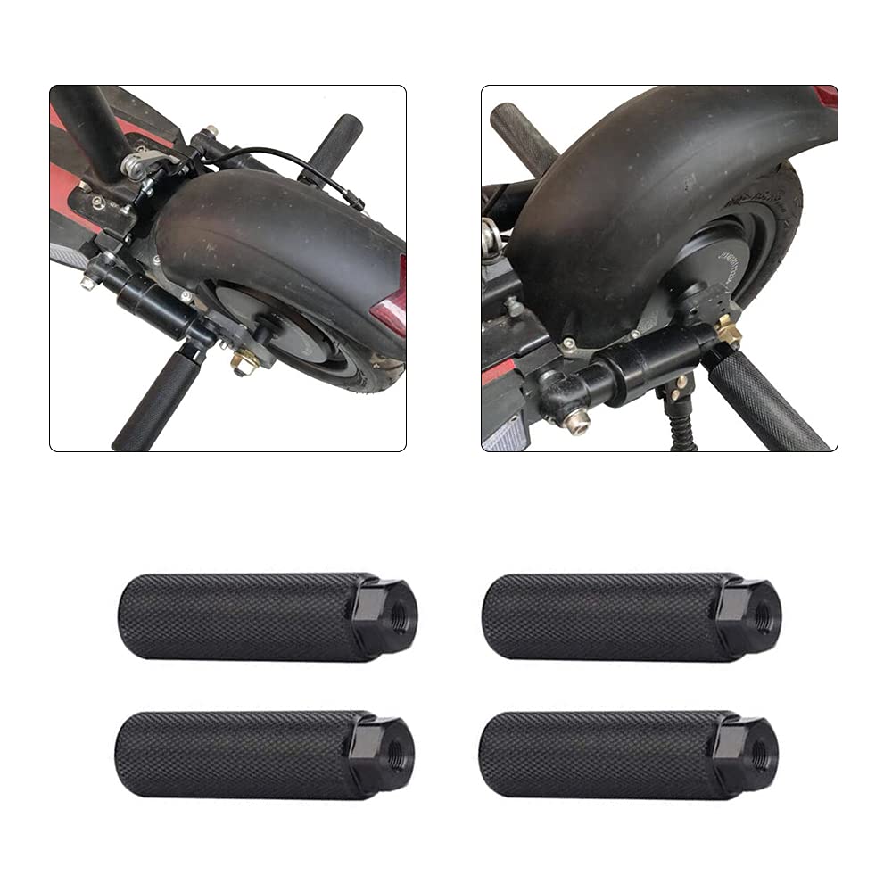 OHAOLYLE 2 Pcs BMX Pegs,Aluminum Alloy Bike Pegs,Anti-Slip Rear Feet Pedals