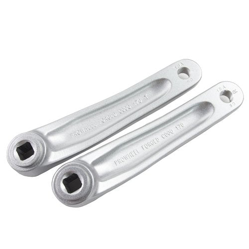 Prowheel Bicycle Crank Arm Bike Part in Square Hole,170MM Bike carnk arm Component for E-Bike Mid Mounted Motor Torque