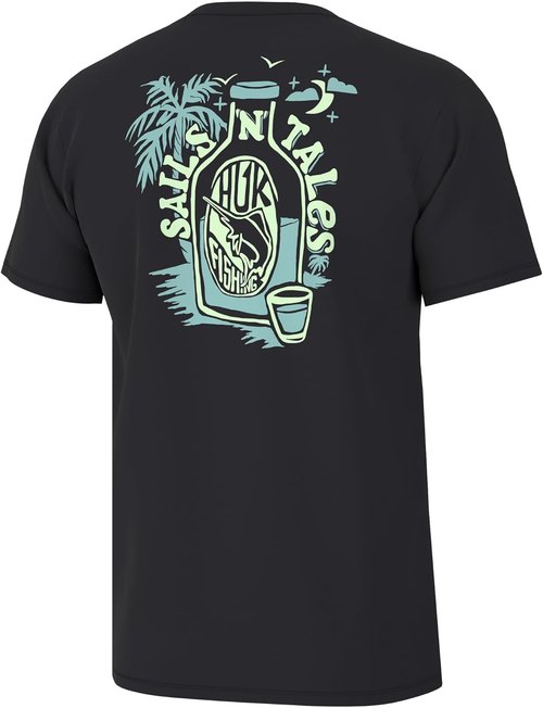 HUK Men's Fishing Tee - Performance Short Sleeve | Quick-Dry Comfort & Style