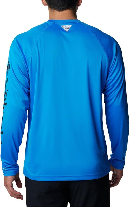 Columbia Men's PFG Long Sleeve Fishing Shirt - Quick-Dry, Lightweight, Moisture-Wicking Fabric