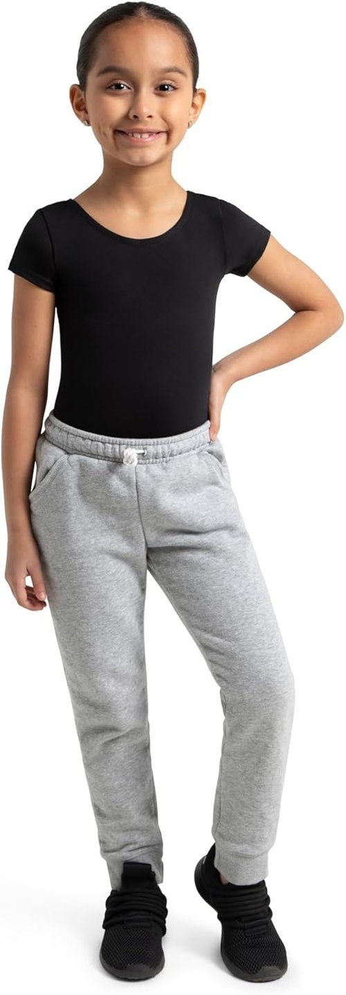 Capezio Girls Short Sleeve Leotard - Comfortable Fit for Dance | Available in Multiple Sizes