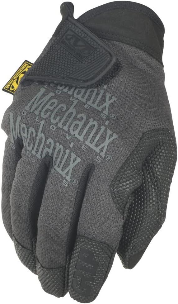 Mechanix Wear Specialty Grip Work Gloves - Durable & Comfortable | Large, Black/Grey