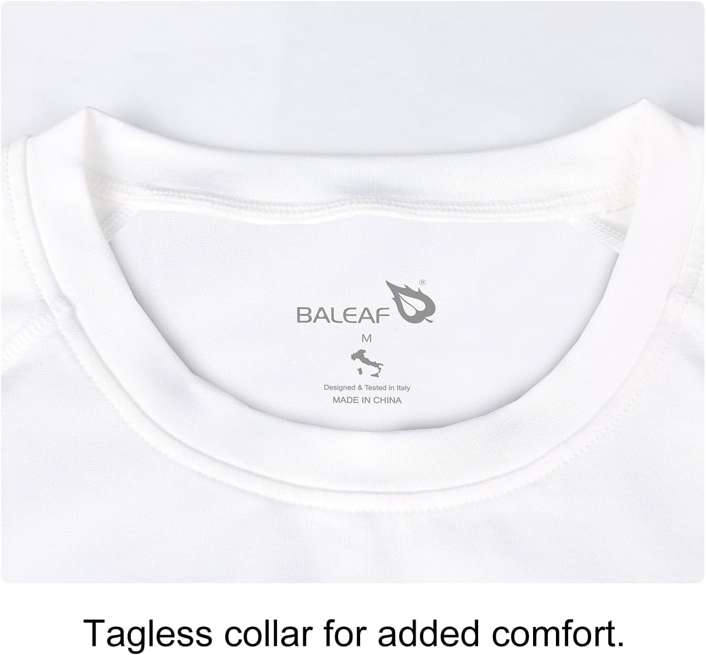Baleaf Boys Compression Shirt - Long Sleeve Youth Undershirt for Football & Baseball | Quick-Dry Cold Gear