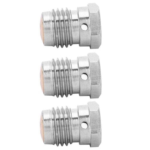 Alomejor Burst Disks, Copper Construction for Enhanced Durability, Universal Fit for Most Air Regulators, Rated at 1.8K-7K PSI for Optimal Performance