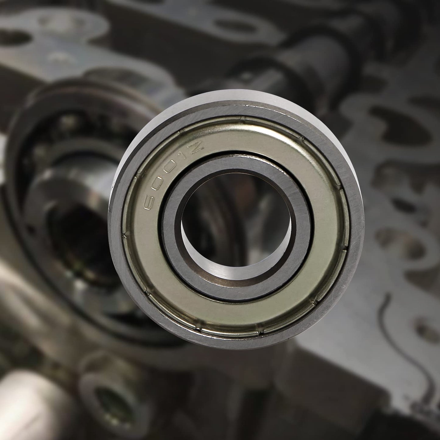 Aopin Skateboards Bearings Ball Bearings 6001Z (ID 28 x OD 12 x T 8 mm) Applicable for Skateboards, 3D Printer, Inline Skates, Roller Skates, Longboards, Scooters, 2 Pack