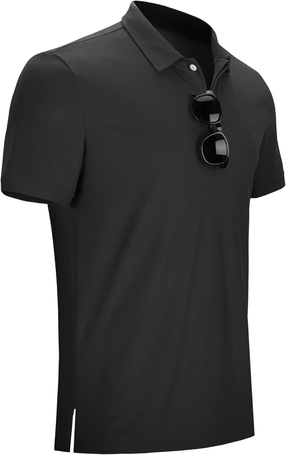 Poriff Men's Polo Shirt - Short Sleeve Golf Top with Moisture Wicking Fabric | Sizes S-3XL