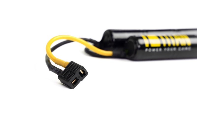 Titan Batteries Nimh Airsoft Battery Compatible with AEG Airsoft Gun - 9.6V, 1700 mAh Nunchuck