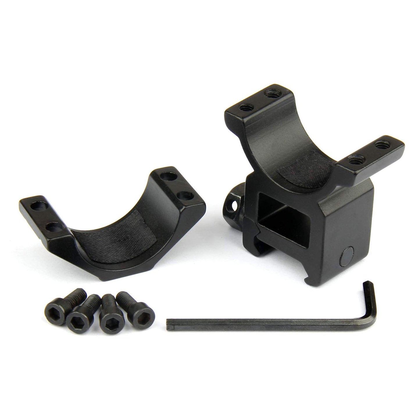 TACFUN Ruger 10/22 Rail Mount for Picatinny/Weaver + 30mm Scope Rings Set
