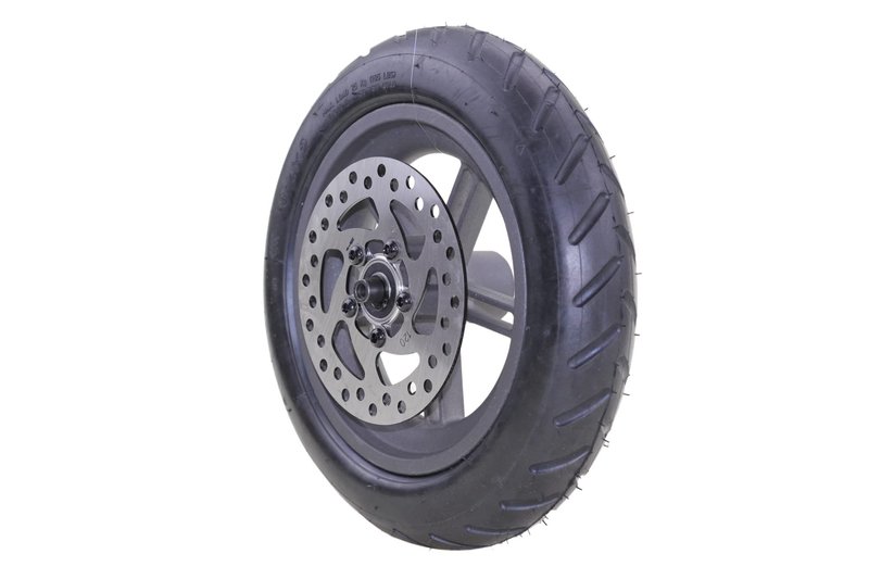 TRKIMAL 8.5 Inch Electric Scooter Rear Wheel Rim Tyre, Disc Brake wheel hub Tire Replacement Compatible with Xiaomi Mijia M365