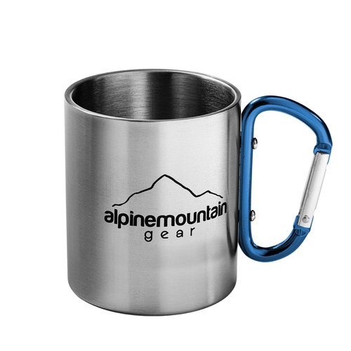 Alpine Mountain Gear 9-Cup Coffee Percolator Set with 4 Mugs (9 oz.) – Stainless Steel Camping Coffee Pot, Stovetop Percolator Coffee Maker for Home & Outdoor Use