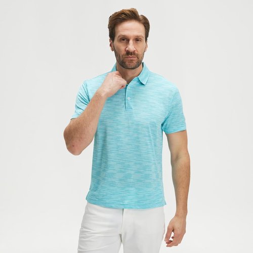 M MAELREG Men's Golf Shirts - Ultra-Light, Soft Performance Polo with Quick Dry & UPF 30+ | Short Sleeve