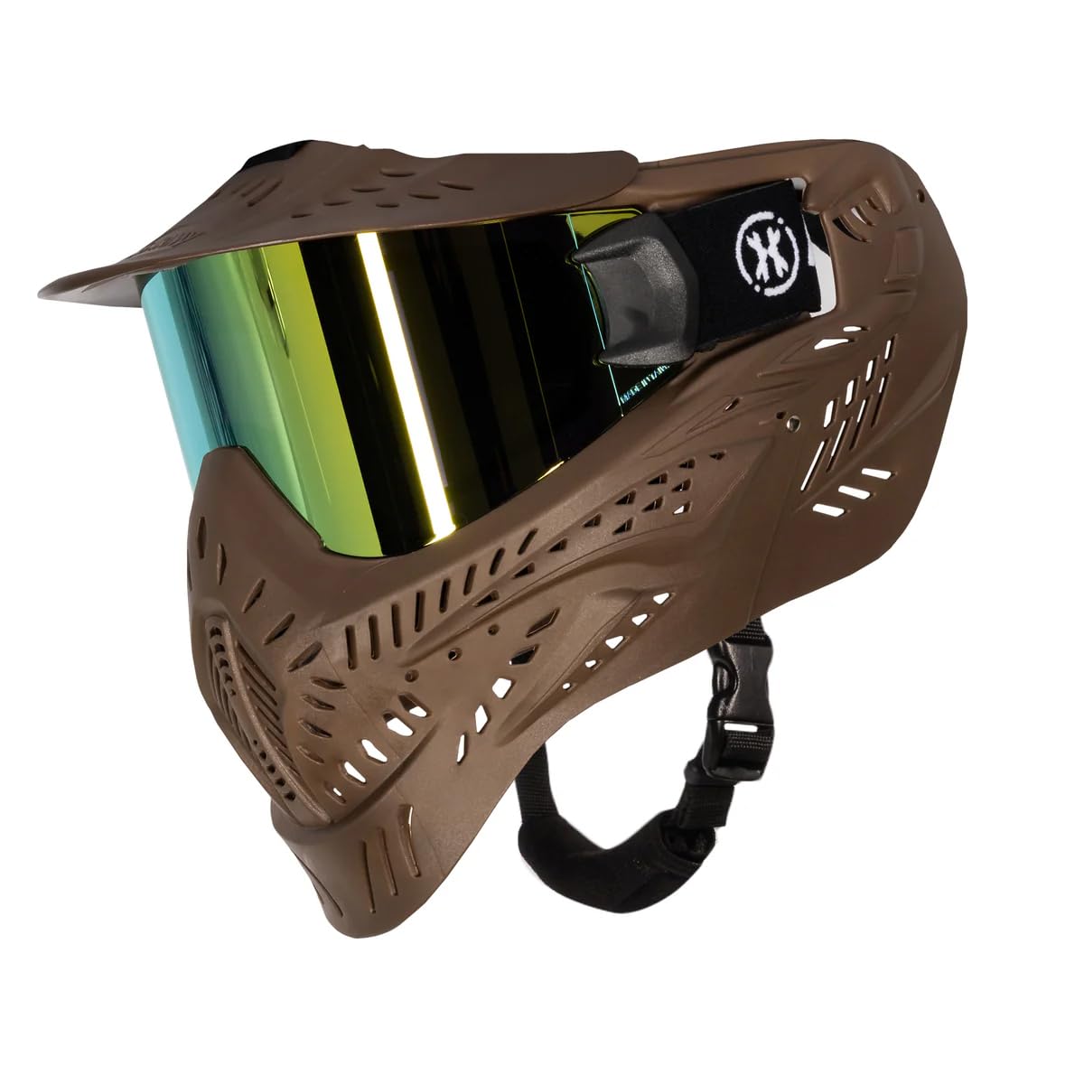 HK Army HSTL Goggle Tan with Gold Lens