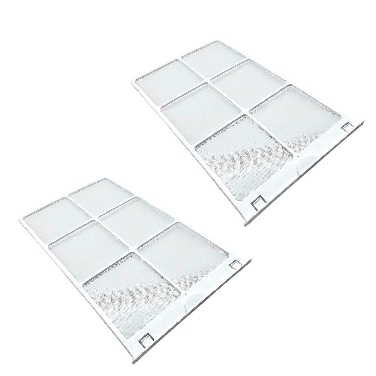 ARYEIELLSOW WJ85X21746 Air Filter Replacement Parts for Room Air Conditioner Compatible with AHQ06LYW1,AHQ06LYQ1,AHR05LWQ2,AHR05LWQ2,Replaces A0010209471,AP6280063,White(2 Packs)