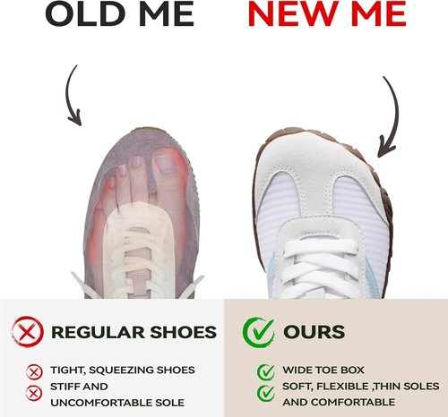 Barefoot Shoes | Minimalist Casual Sneakers for Women & Men - Lightweight, Breathable, Non-Slip