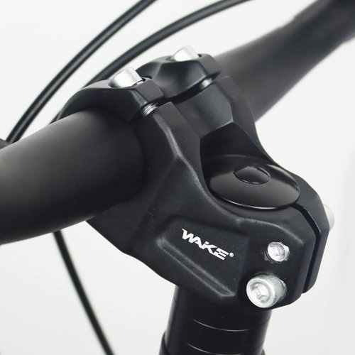 WAKE Bicycle Stem 31.8 mm 50 mm Bicycle Handlebar Riser 30 Degree Short Bicycle Handlebar Stem for BMX, MTB Mountain Bikes, Road Bike, Downhill